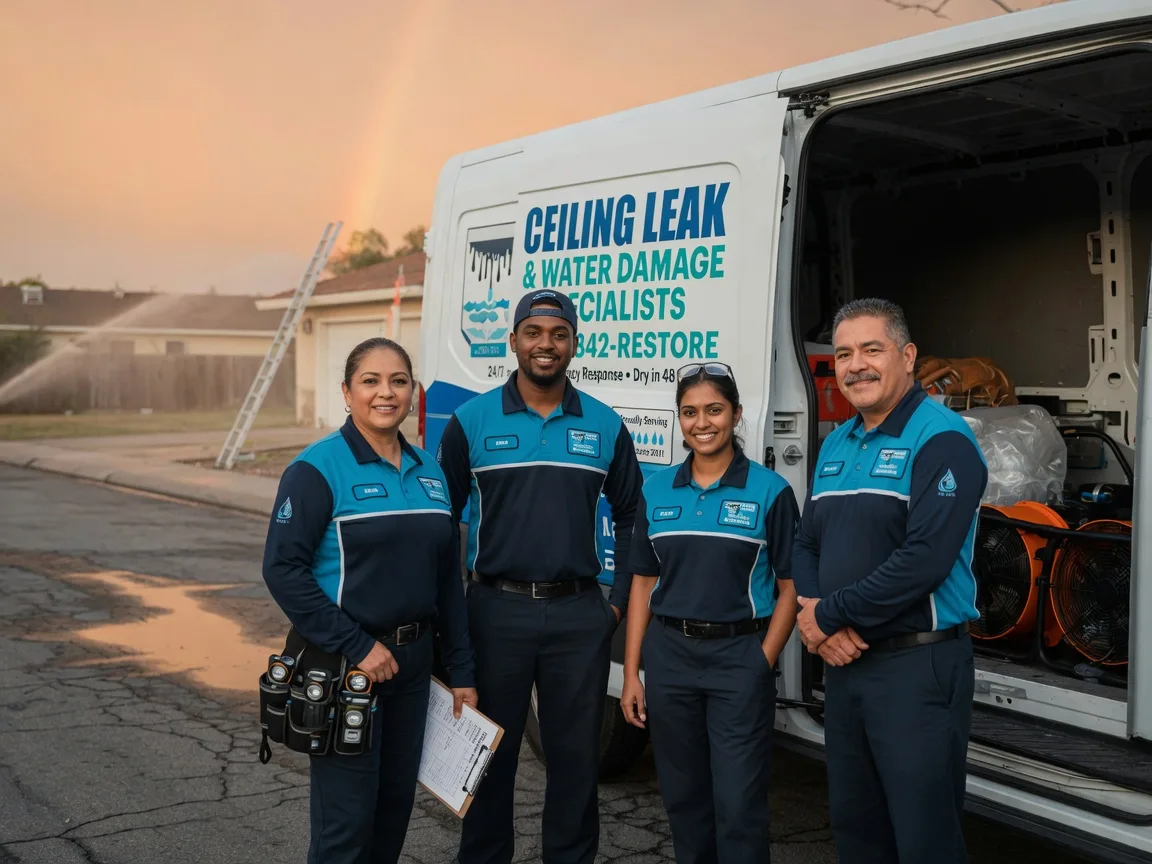 Ceiling Leak Cleanup company in Yorktown, IN